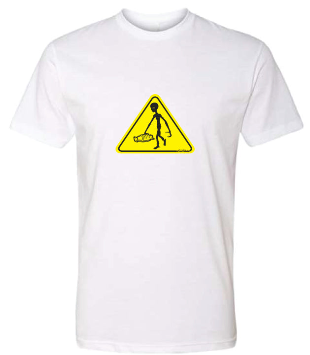 Yield (or nah) Tweaker road sign T-shirt