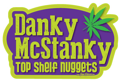 Danky McStanky waterproof decal