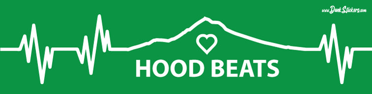 Hood Beats waterproof decal