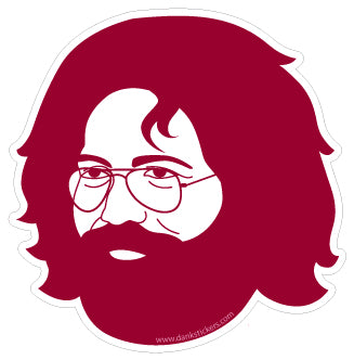 Jerry waterproof decal burgundy